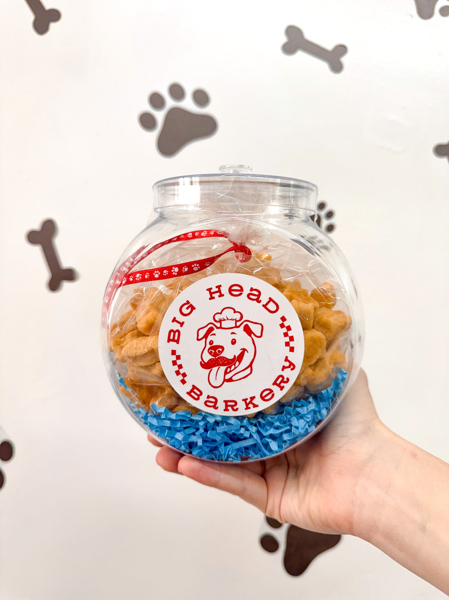 Cheddar Fish Dog Cookies