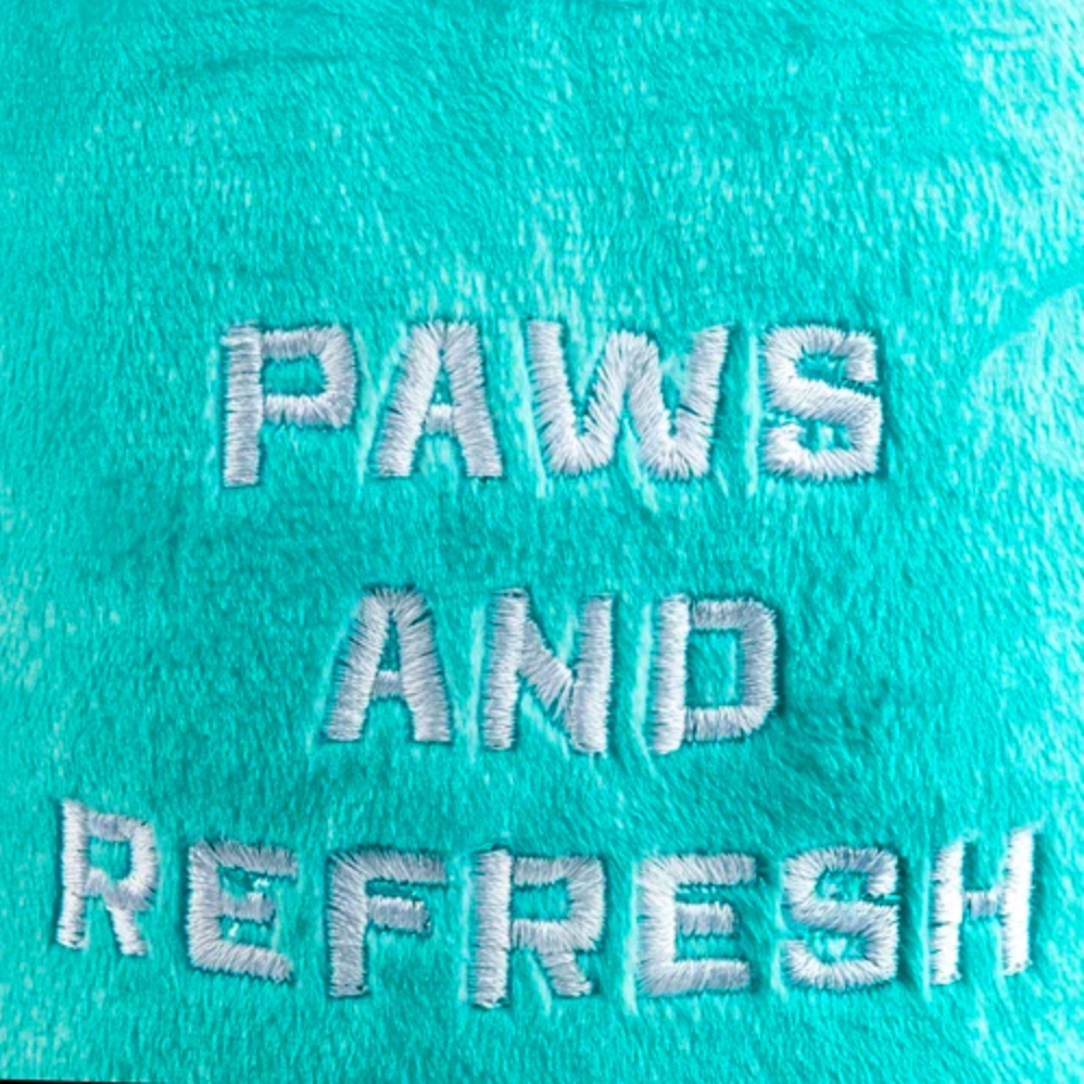 Snuggly Cup Dog Toy - Teal