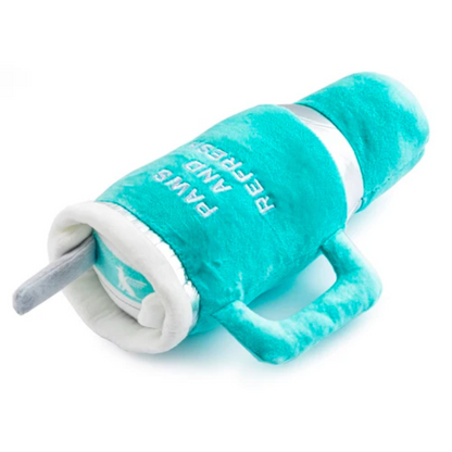 Snuggly Cup Dog Toy - Teal