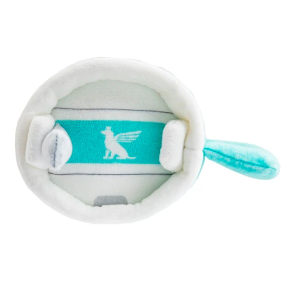 Snuggly Cup Dog Toy - Teal