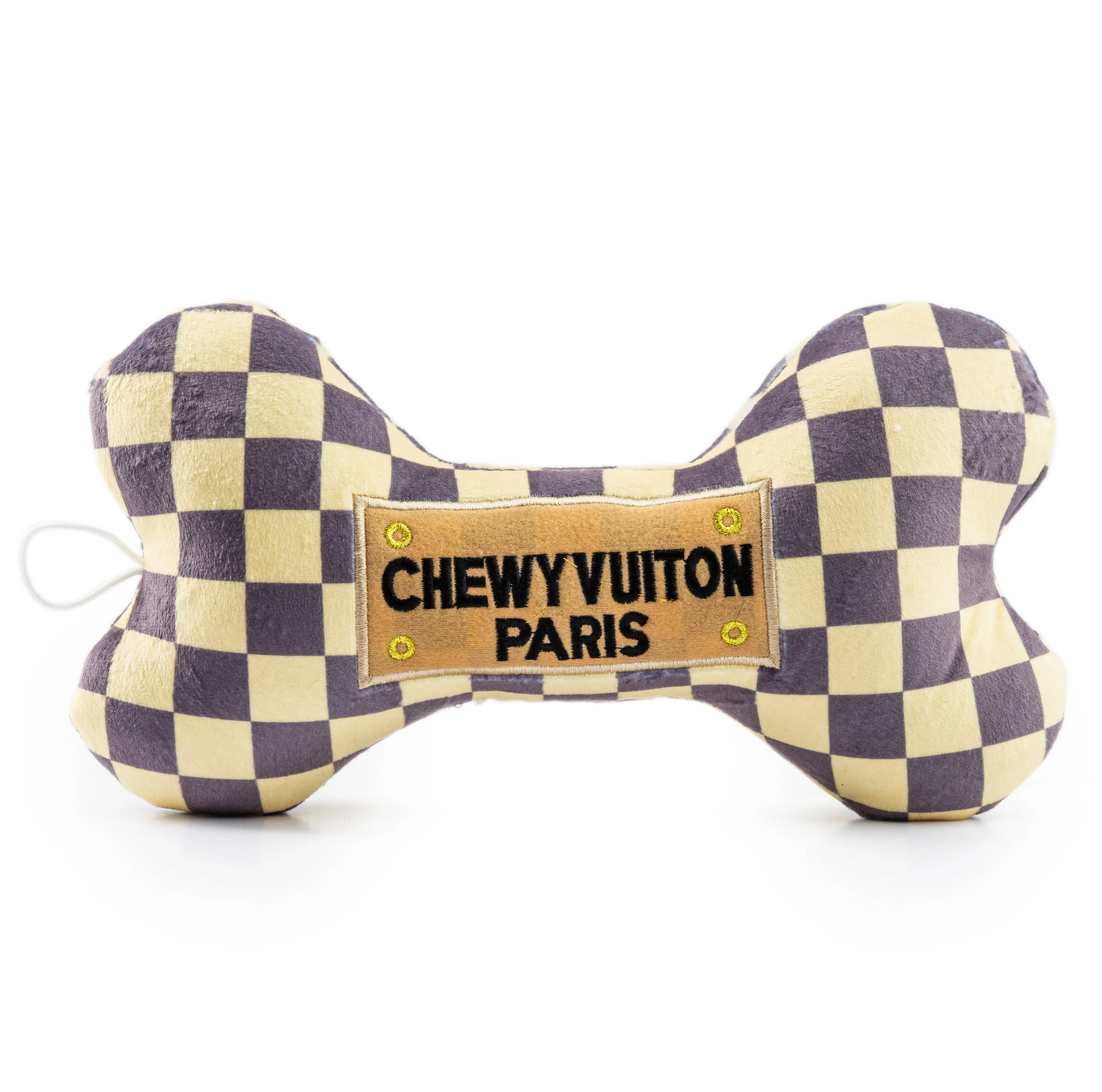 Chewy Vuiton Bone Dog Toy