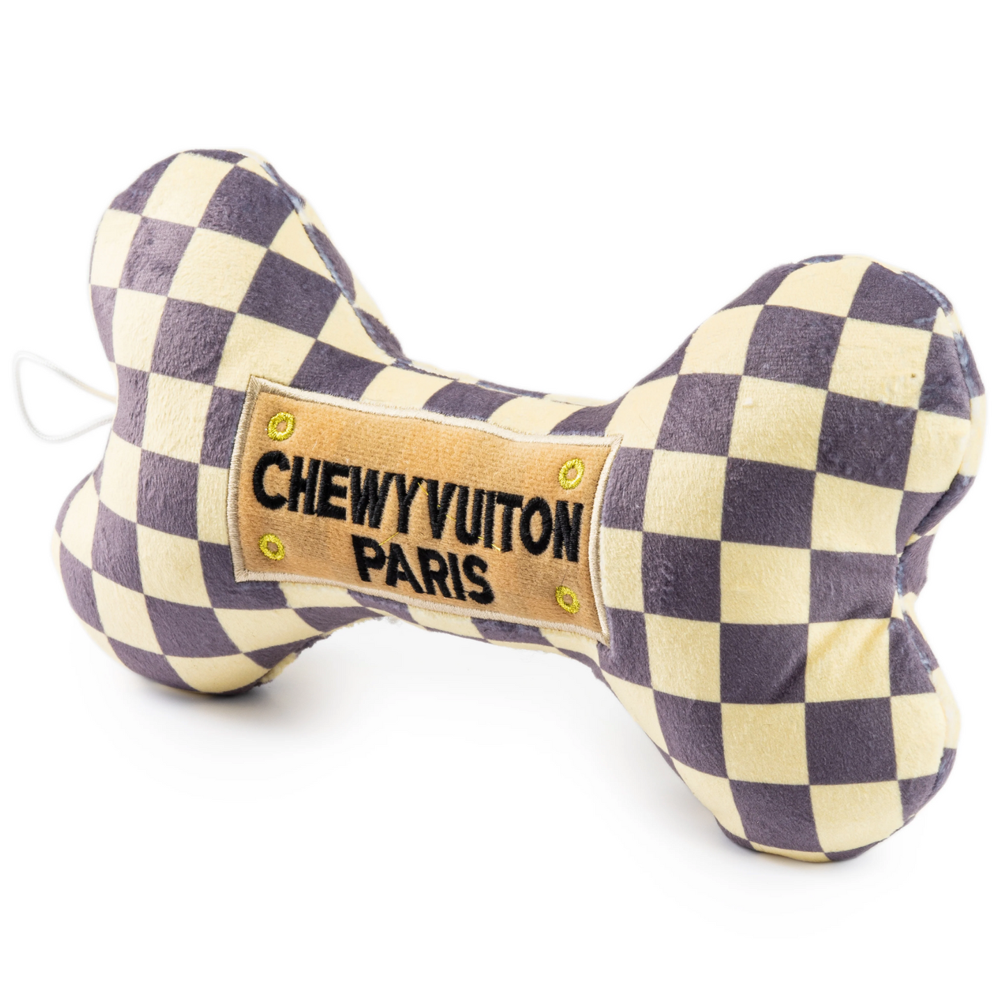 Chewy Vuiton Bone Dog Toy