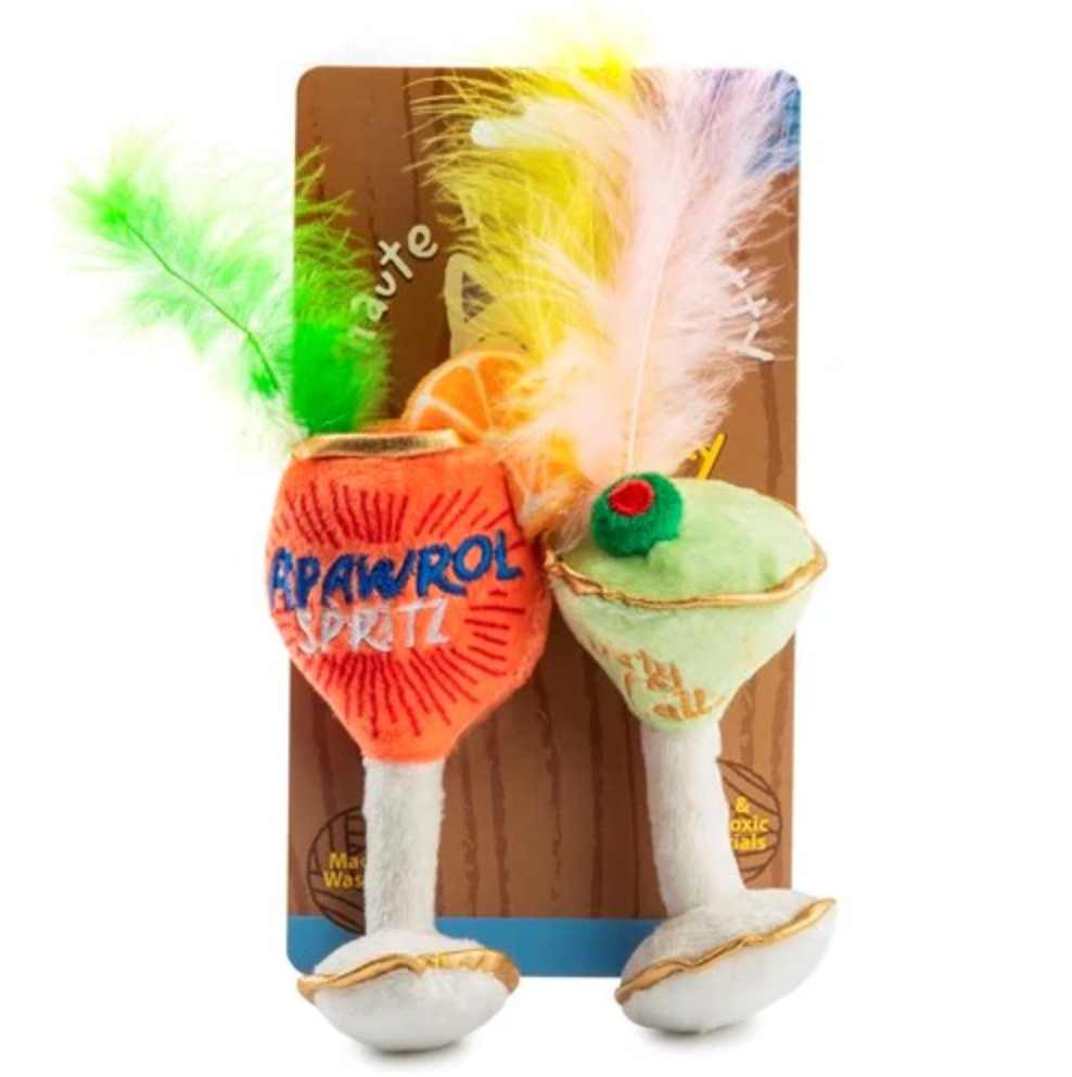 Kitty Cocktails Catnip Toy Set (2-Pack)