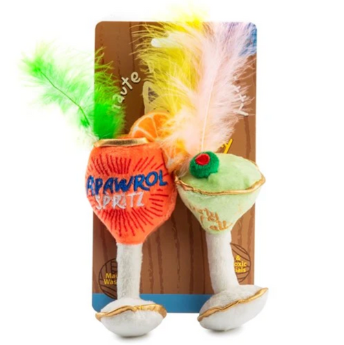 Kitty Cocktails Catnip Toy Set (2-Pack)