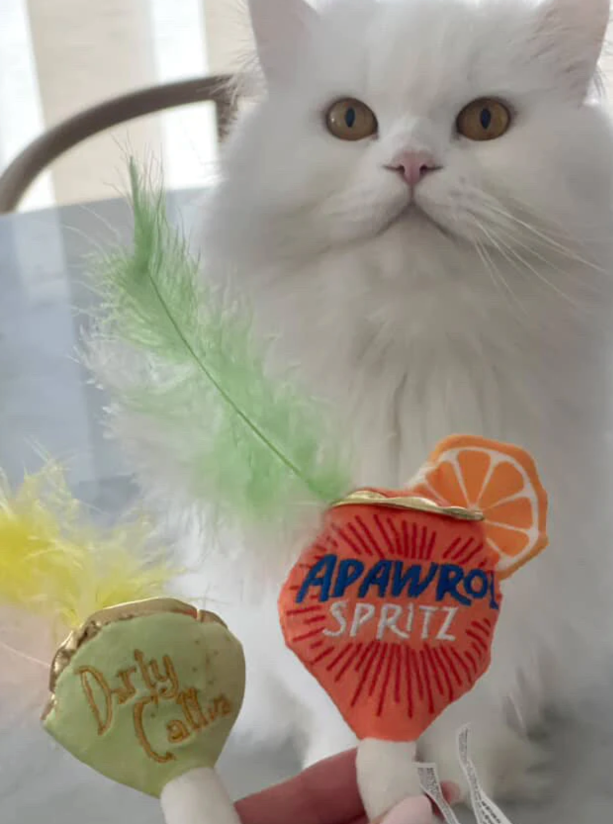 Kitty Cocktails Catnip Toy Set (2-Pack)