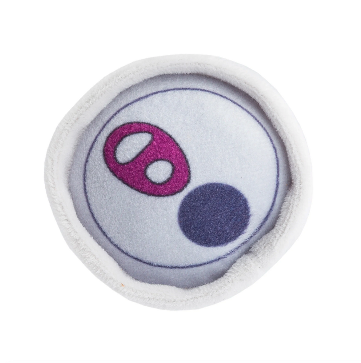 White Paw Bark Cherry Dog Toy