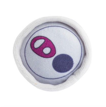 White Paw Bark Cherry Dog Toy