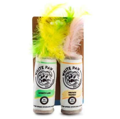 White Paw Catnip Toy Set (Mango & Lime)