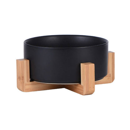 Raised Ceramic Pet Bowl