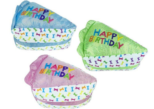 Birthday Cake Slice Plush Toy