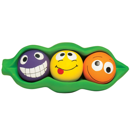 Three Peas in a Pod Dog Toy (Latex, 7.5”)