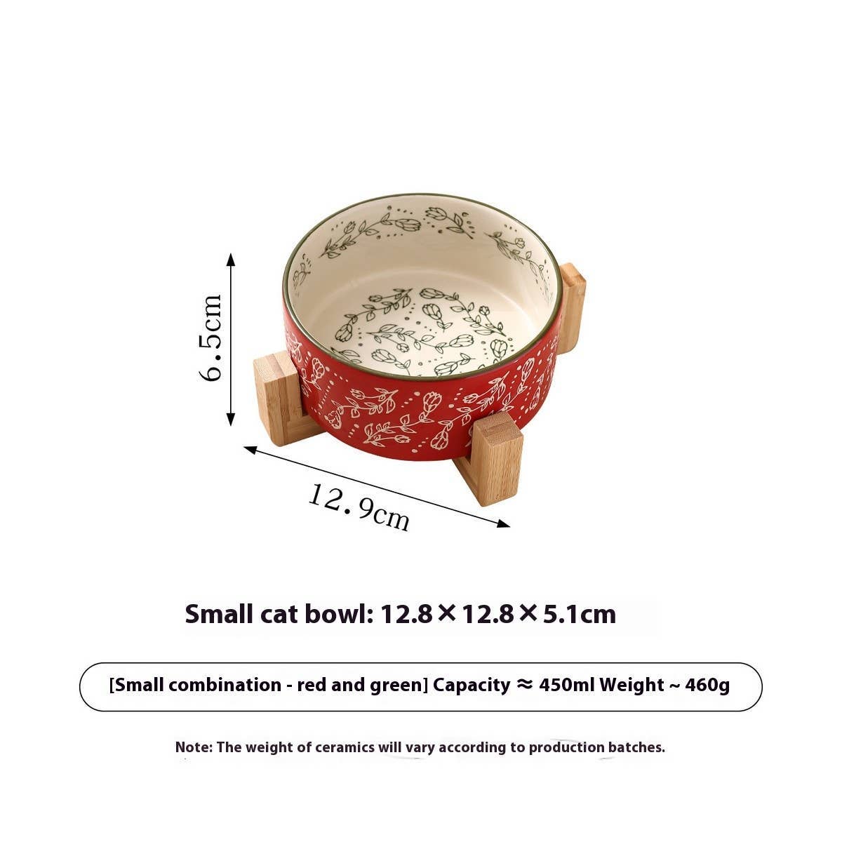 Boho Ceramic Elevated Bowl