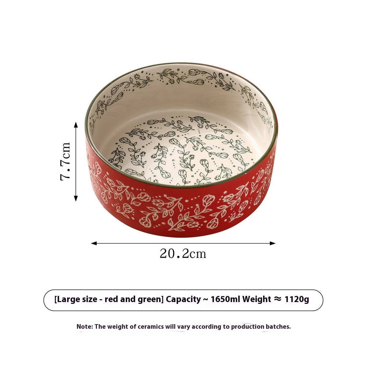 Boho Ceramic Elevated Bowl