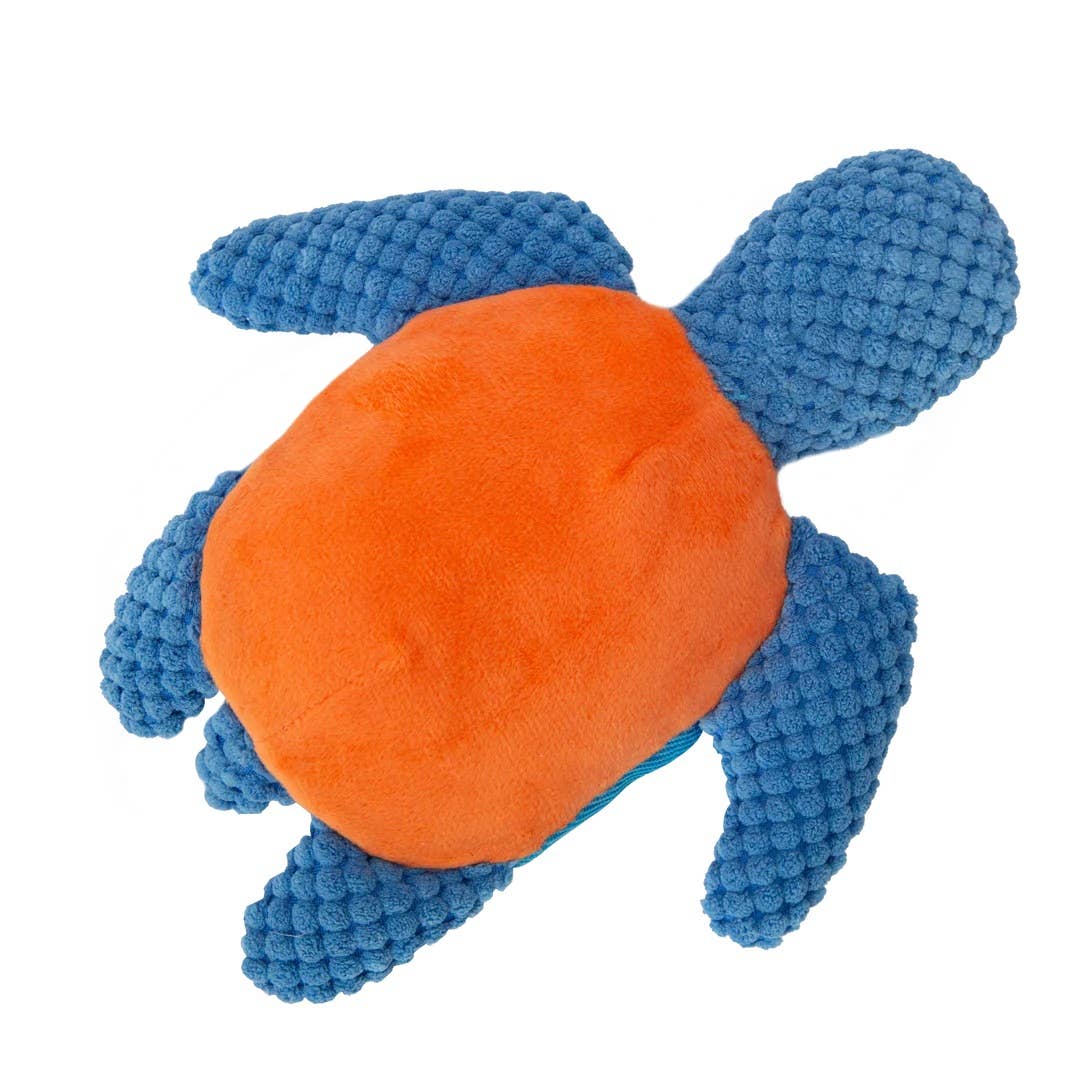 SnugArooz Titan the Turtle TPR Shell Dog Chew Toy 10"