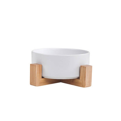 Raised Ceramic Pet Bowl