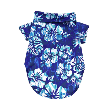 Doggie Design - Hawaiian Camp Shirt - Vintage Hibiscus