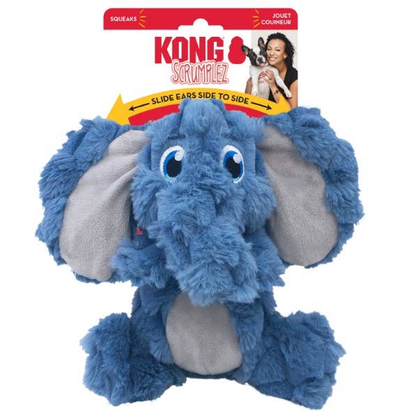 ® Scrumplez Elephant Dog Plush Toy Medium