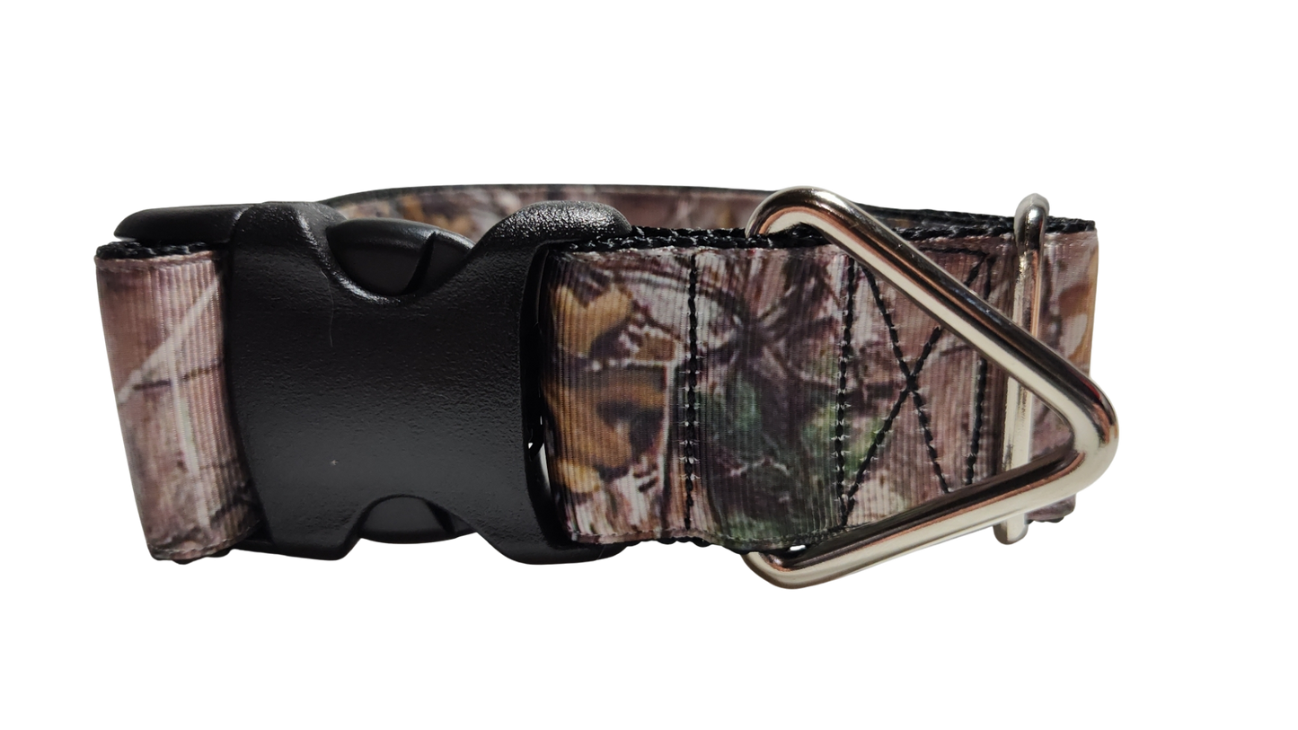 Doot's Pet - Collars For A Cause - 1.5" Wide Woods Camouflage Nylon Dog Collar
