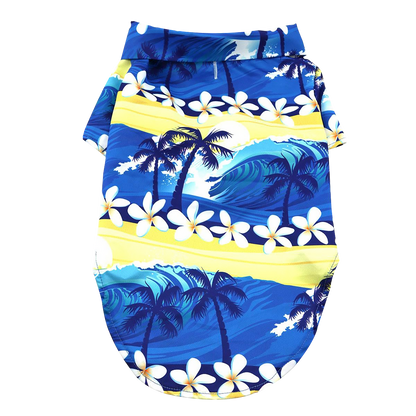 Doggie Design - Hawaiian Camp Shirt - Catching Waves