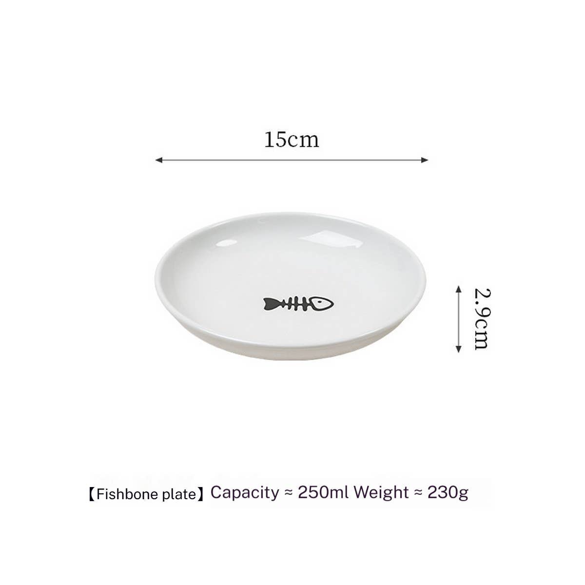 Paw Print Elevated Bowl