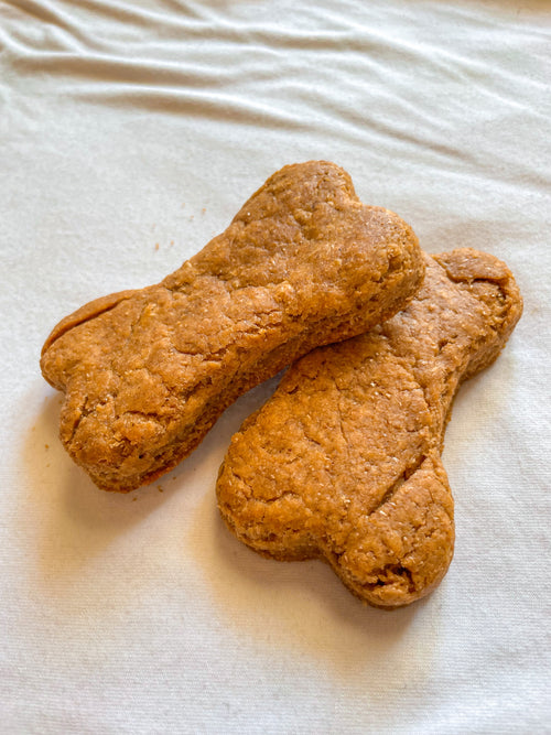 Peanut Butter Dog Treats – Crunchy Bone Shaped Biscuits