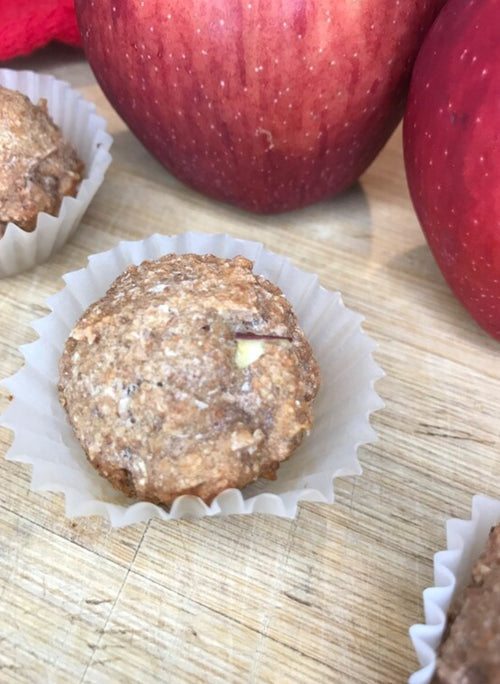 Apple Dog Treats – Mini Muffins for Dogs, Soft & All-Natural