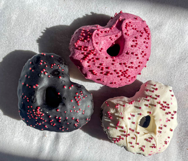 Valentine Doggie Donuts