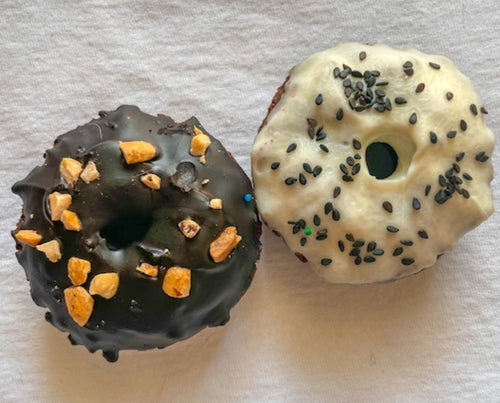 Peanut & Yogurt Pup Donuts